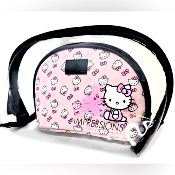 Hello Kitty Clearance Price is Firm! Impressions Vanity Travel Bag Set (P030) - Picture 2 of 7